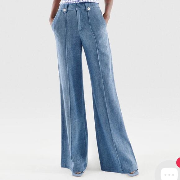 AS by DF DOMINGA Denim trousers & Blazer size Small/ 4 NEW - Picture 10 of 16